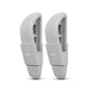 BeeGo Door Stop Rubber Wedges, Heavy Duty, Non Slip (2 Pack)