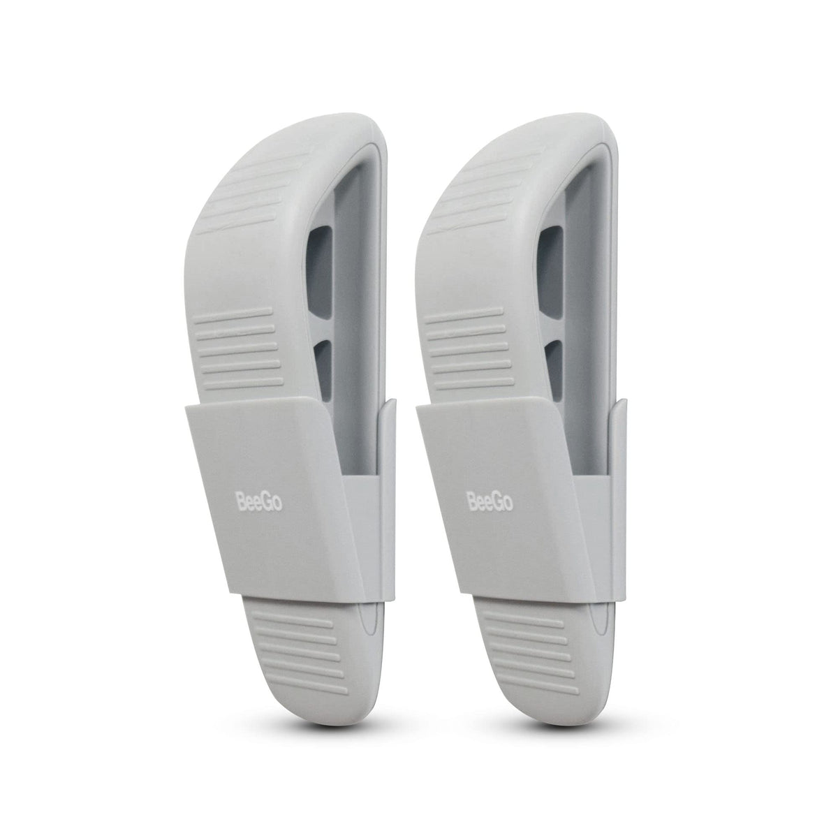 BeeGo Door Stop Rubber Wedges, Heavy Duty, Non Slip (2 Pack)