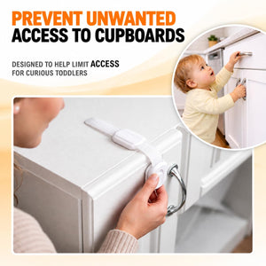 BeeGo Adjustable Cabinet Straps (10 Pack)