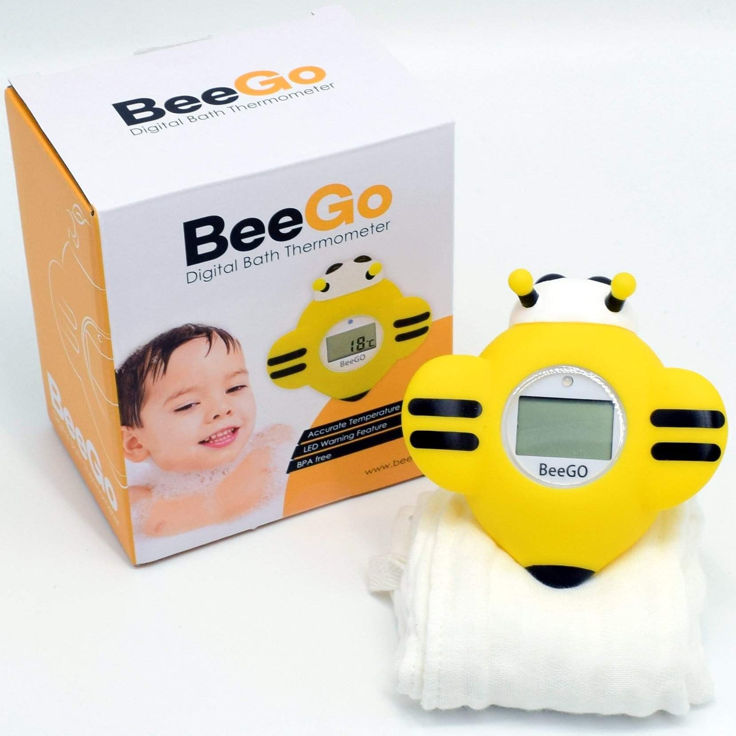 BeeGo Baby Bath Thermometer - Beego Child Safety Products